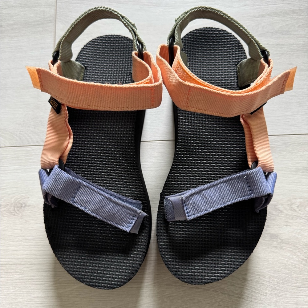 Teva flatform platform universal pastel color san… - image 4